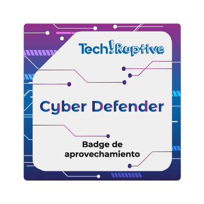 Cybersecurity defender Badge